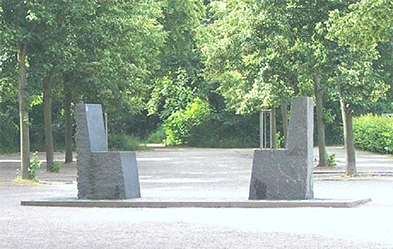 Hafis-Goethe-Denkmal in Weimar